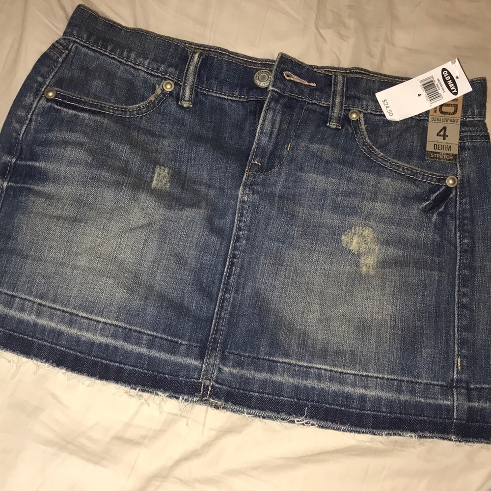 BRAND NEW OLD NAVY jean skirt